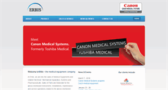 Desktop Screenshot of erbismedical.com